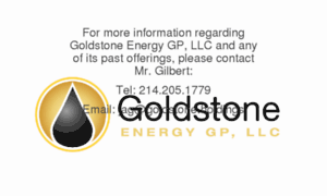 Goldstoneenergy.com thumbnail