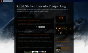 Goldstrikecoloradoprospecting.blogspot.com thumbnail