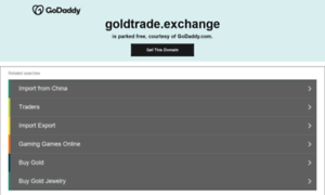 Goldtrade.exchange thumbnail