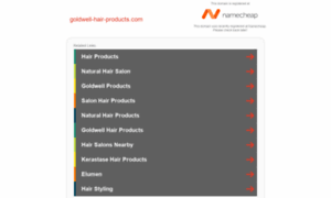 Goldwell-hair-products.com thumbnail