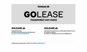 Goleasing.dk thumbnail