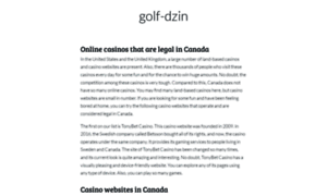 Golf-dzin.com thumbnail