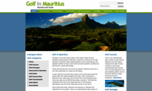 Golf-in-mauritius.com thumbnail