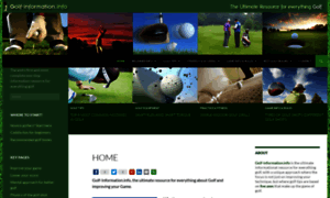 Golf-information.info thumbnail