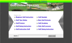 Golf-online-tips.com thumbnail