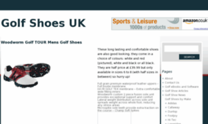 Golf-shoes-uk.co.uk thumbnail