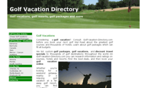 Golf-vacation-directory.com thumbnail