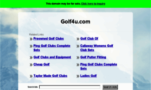 Golf4u.com thumbnail