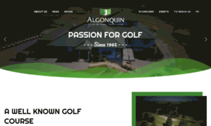 Golfalgonquin.ca thumbnail