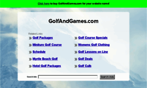 Golfandgames.com thumbnail