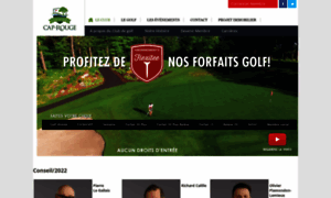 Golfcap-rouge.qc.ca thumbnail