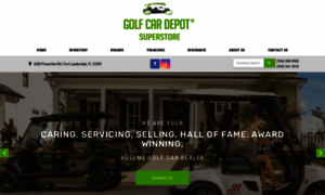 Golfcardepot.com thumbnail
