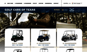 Golfcarsoftexas.com thumbnail