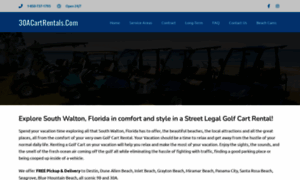 Golfcartrentalsdestin.com thumbnail