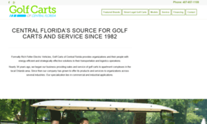 Golfcartsofcentralflorida.com thumbnail
