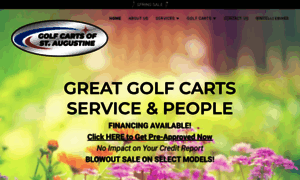 Golfcartsofstaugustine.com thumbnail