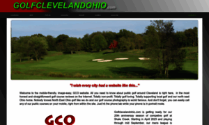 Golfclevelandohio.com thumbnail