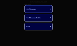 Golfclubguru.net thumbnail