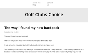 Golfclubschoice.com thumbnail