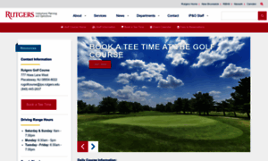 Golfcourse.rutgers.edu thumbnail