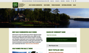 Golfcoursehome.net thumbnail