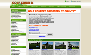 Golfcoursesguide.org thumbnail