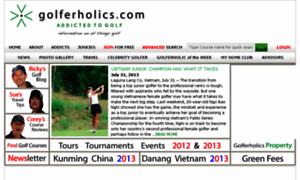 Golferholics.com thumbnail