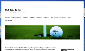 Golfgeargeeks.com thumbnail