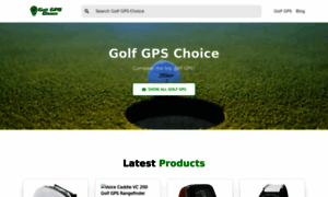 Golfgpschoice.com thumbnail
