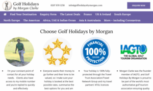 Golfholidaysbymorgan.com thumbnail