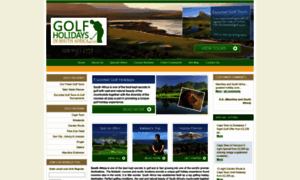 Golfholidaysinsouthafrica.com thumbnail