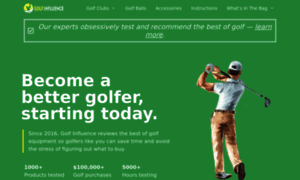 Golfinfluence.com thumbnail