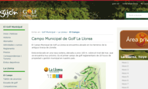 Golflallorea.com thumbnail