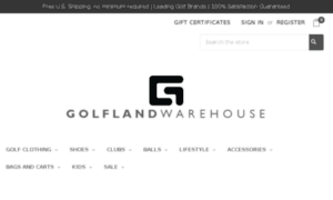 Golflandwarehouse.com thumbnail