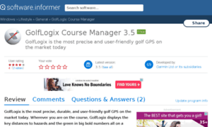 Golflogix-course-manager.software.informer.com thumbnail
