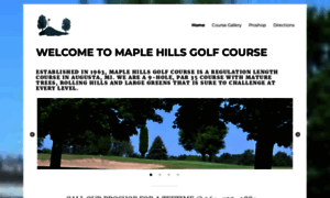 Golfmaplehills.com thumbnail