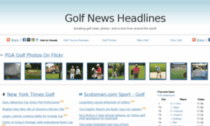 Golfnewsheadlines.com thumbnail