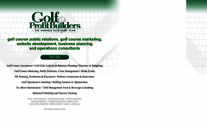 Golfprofitbuilders.com thumbnail