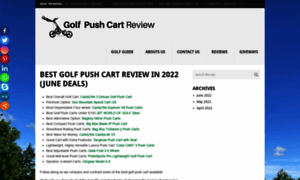 Golfpushcartreview.com thumbnail