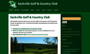 Golfsackville.com thumbnail