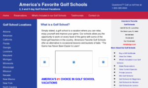 Golfschoolsforbeginners.com thumbnail