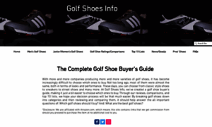 Golfshoesinfo.com thumbnail