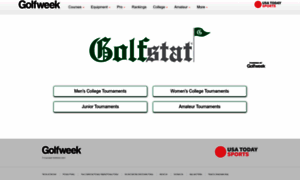 Golfstat.golfweek.com thumbnail