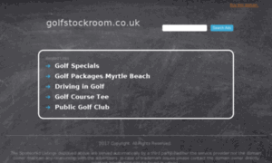 Golfstockroom.co.uk thumbnail