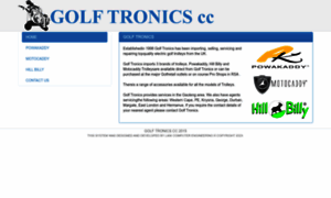 Golftronics.co.za thumbnail