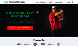 Golfworkoutprogram.com thumbnail