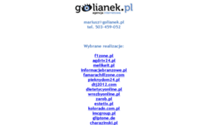 Golianek.pl thumbnail