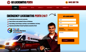 Golocksmithsperth.com.au thumbnail