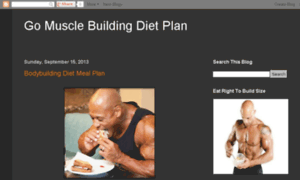 Gomusclebuildingdietplan.blogspot.com thumbnail