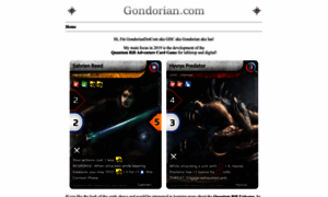 Gondorian.com thumbnail